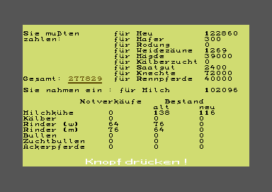Jahresabrechnung